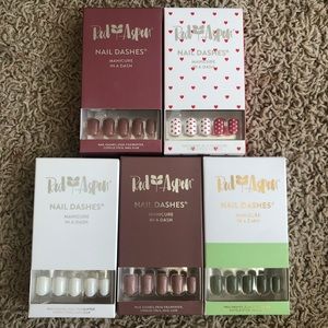 Red Aspen Nail Dashes